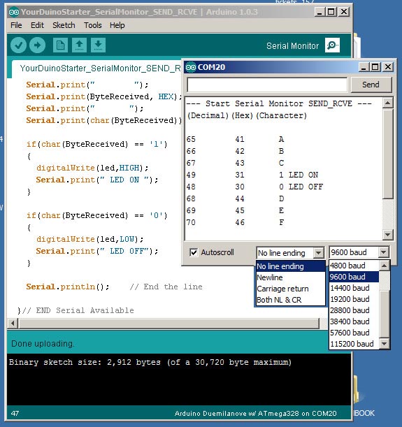 Arduino Ide Baudrate Einstellen