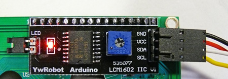 1604 lcd arduino serial library